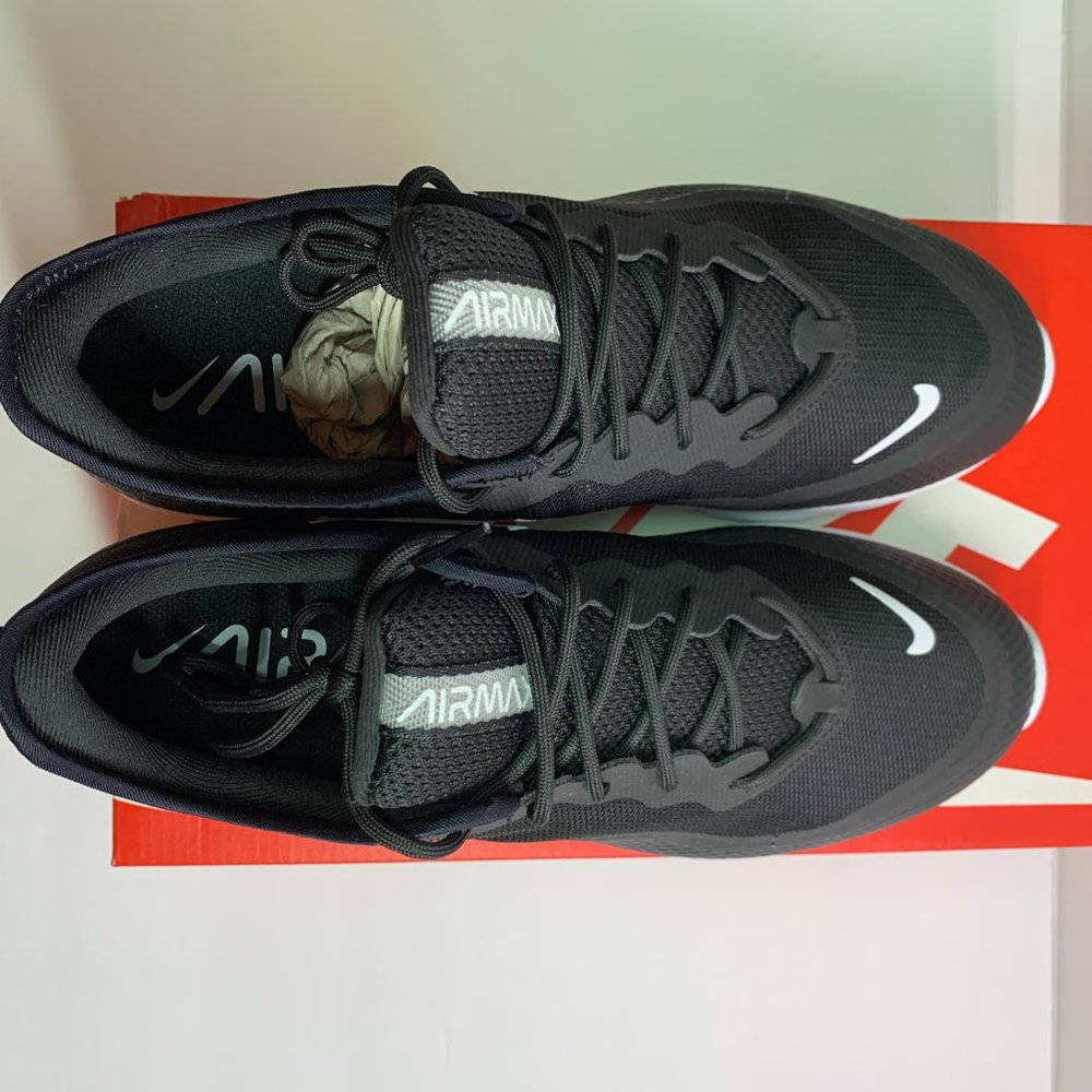 NIKE AIR MAX SEQUENT 4.5 BLACK/WHITE - Picture 5 of 8